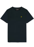 LYLE & SCOTT Cotton Crew Neck T-Shirt Dark Navy - MAISONDEFASHION.COM