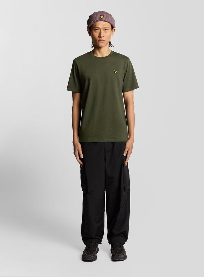 LYLE & SCOTT Cotton Crew Neck T-Shirt Deep Depths - MAISONDEFASHION.COM