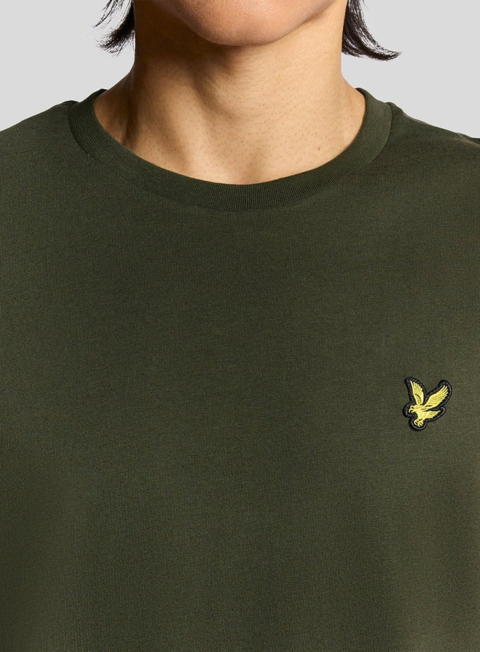 LYLE & SCOTT Cotton Crew Neck T-Shirt Deep Depths - MAISONDEFASHION.COM