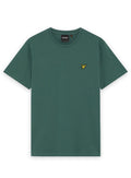 LYLE & SCOTT Cotton Crew Neck T-Shirt Everglade - MAISONDEFASHION.COM