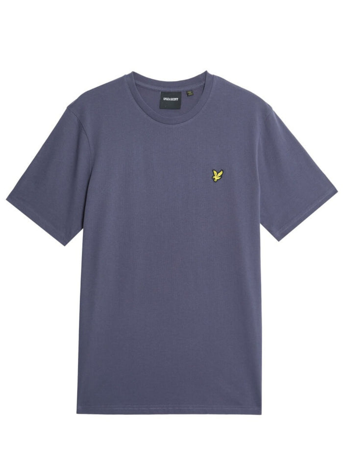 LYLE & SCOTT Cotton Crew Neck T-Shirt Graystone - MAISONDEFASHION.COM