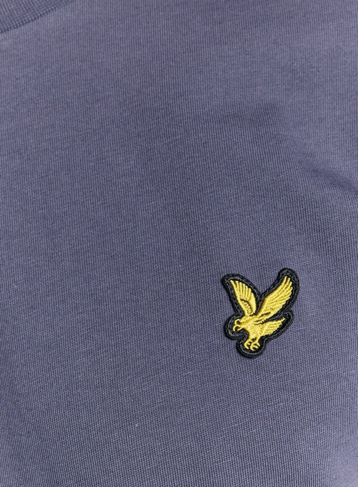 LYLE & SCOTT Cotton Crew Neck T-Shirt Graystone - MAISONDEFASHION.COM