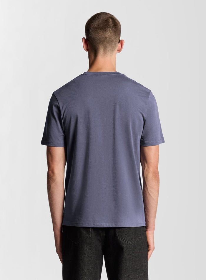 LYLE & SCOTT Cotton Crew Neck T-Shirt Graystone - MAISONDEFASHION.COM