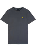 LYLE & SCOTT Cotton Crew Neck T-Shirt Gunmetal - MAISONDEFASHION.COM