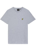 LYLE & SCOTT Cotton Crew Neck T-Shirt Light Grey - MAISONDEFASHION.COM