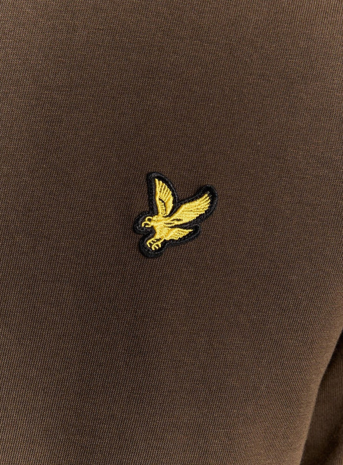 LYLE & SCOTT Cotton Crew Neck T-Shirt Olive - MAISONDEFASHION.COM