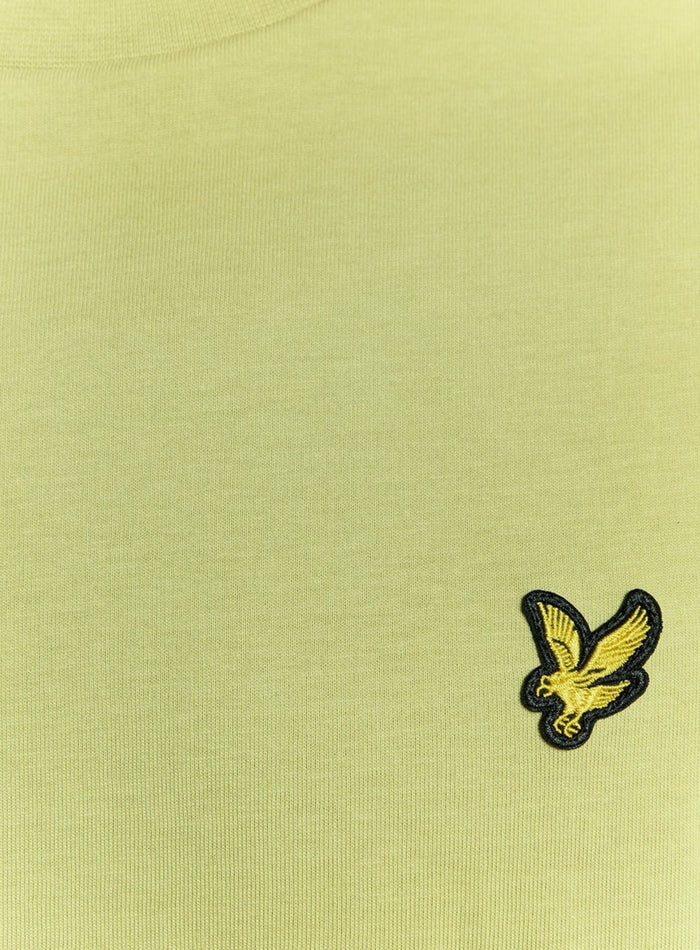 LYLE & SCOTT Cotton Crew Neck T-Shirt Pale Willow - MAISONDEFASHION.COM