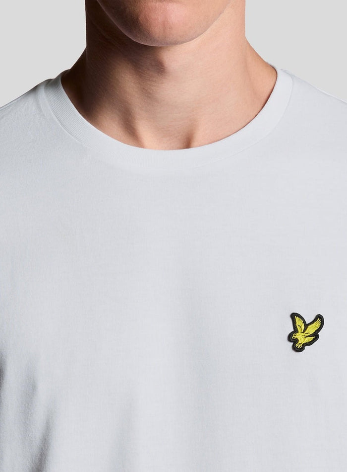 LYLE & SCOTT Cotton Crew Neck T-Shirt White - MAISONDEFASHION.COM
