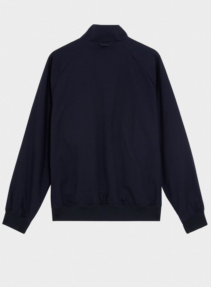 LYLE & SCOTT Cotton Harrington Jacket Dark Navy - MAISONDEFASHION.COM