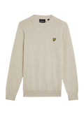 LYLE & SCOTT Cotton Merino Crew Neck Jumper Cove - MAISONDEFASHION.COM