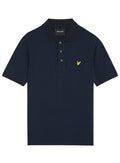 LYLE & SCOTT Cotton Polo Shirt Dark Navy - MAISONDEFASHION.COM