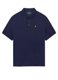 LYLE & SCOTT Cotton Polo Shirt Navy - MAISONDEFASHION.COM