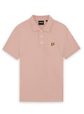 LYLE & SCOTT Cotton Polo Shirt Pink Grapefruit - MAISONDEFASHION.COM
