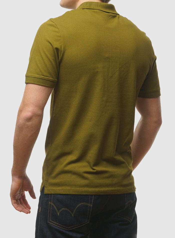 LYLE & SCOTT Cotton Polo Shirt Tree Green - MAISONDEFASHION.COM