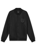 LYLE & SCOTT Crest Varsity Jacket Jet Black - MAISONDEFASHION.COM