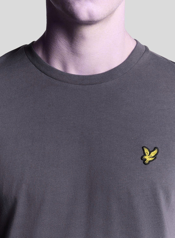 LYLE & SCOTT Crew Neck Oversized T-Shirt Graystone - MAISONDEFASHION.COM