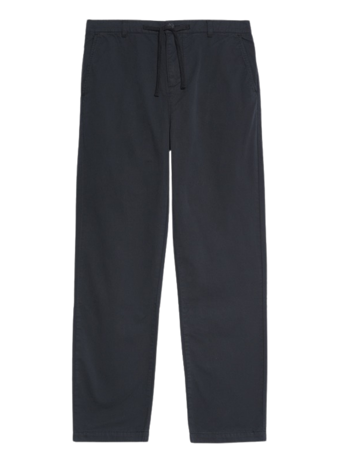 LYLE & SCOTT Drawstring Tapered Chino Jet Black - MAISONDEFASHION.COM