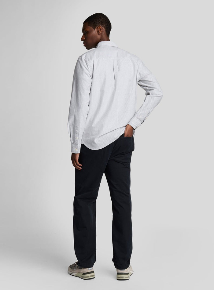 LYLE & SCOTT Drawstring Tapered Chino Jet Black - MAISONDEFASHION.COM