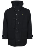 LYLE & SCOTT Duffle Coat Jet Black - MAISONDEFASHION.COM