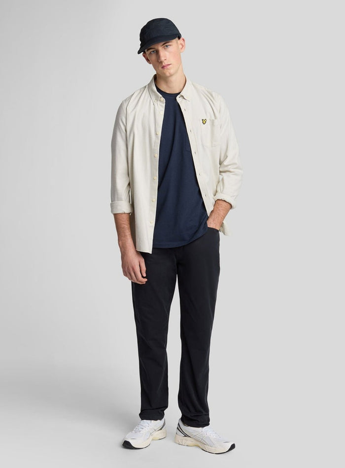 LYLE & SCOTT Five Pockets Chino Jet Black - MAISONDEFASHION.COM