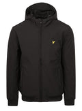 LYLE & SCOTT Fleece Back Softshell Jet Black - MAISONDEFASHION.COM