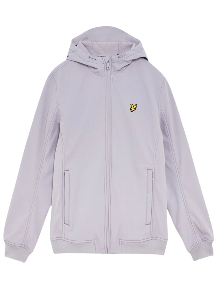 LYLE & SCOTT Fleece Lined Softshell Jacket Ash Lilac - MAISONDEFASHION.COM