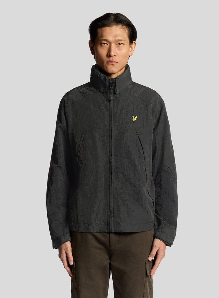 LYLE & SCOTT Fold Away Hood Jacket Black Ice - MAISONDEFASHION.COM