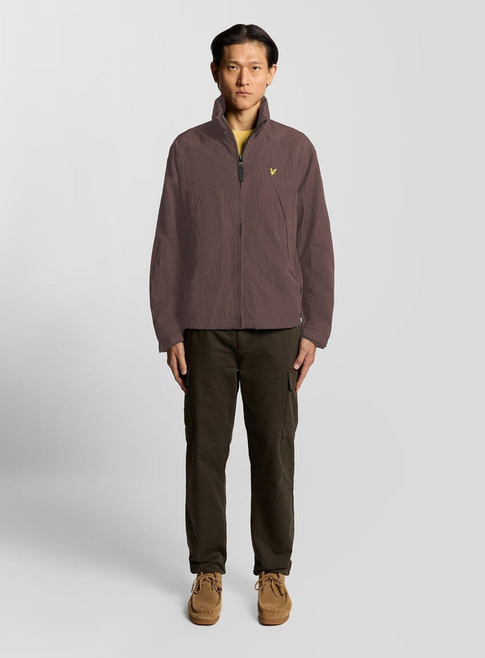 LYLE & SCOTT Fold Away Hood Jacket Espresso - MAISONDEFASHION.COM