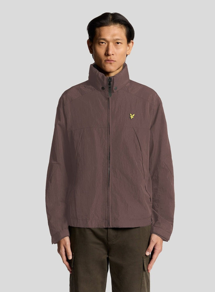 LYLE & SCOTT Fold Away Hood Jacket Espresso - MAISONDEFASHION.COM