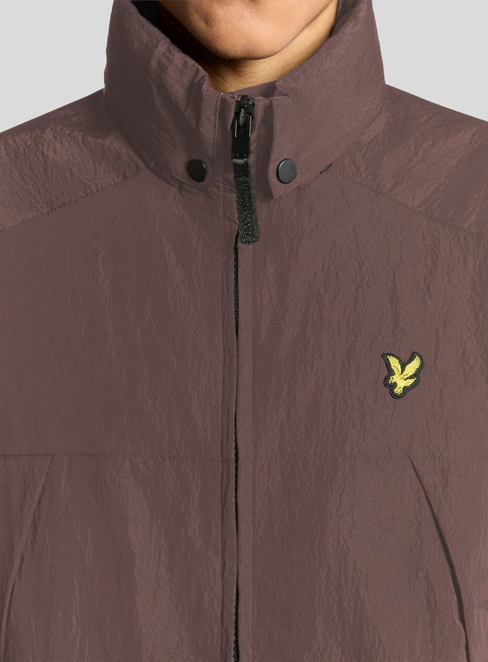 LYLE & SCOTT Fold Away Hood Jacket Espresso - MAISONDEFASHION.COM