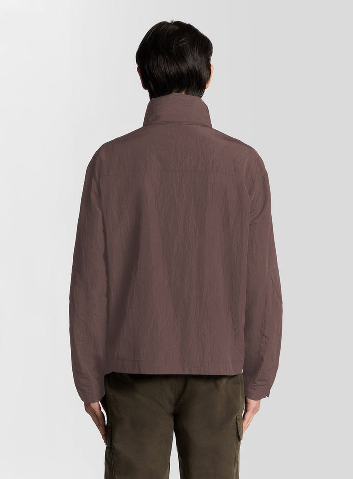 LYLE & SCOTT Fold Away Hood Jacket Espresso - MAISONDEFASHION.COM