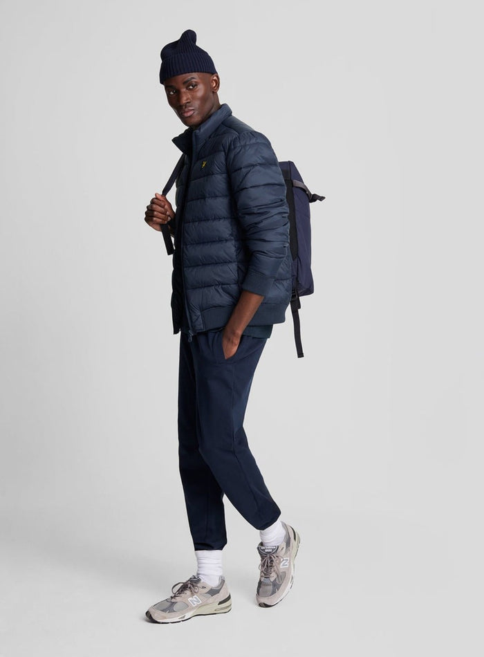 LYLE & SCOTT Funnel Neck Puffer Jacket Dark Navy - MAISONDEFASHION.COM