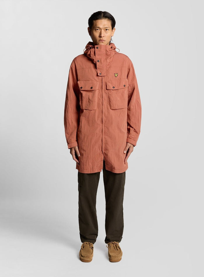 LYLE & SCOTT Guard Parka Brick - MAISONDEFASHION.COM