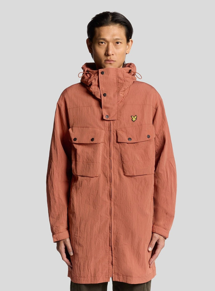 LYLE & SCOTT Guard Parka Brick - MAISONDEFASHION.COM
