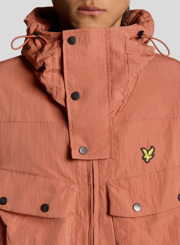 LYLE & SCOTT Guard Parka Brick - MAISONDEFASHION.COM