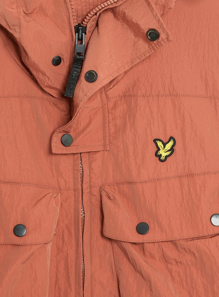 LYLE & SCOTT Guard Parka Brick - MAISONDEFASHION.COM