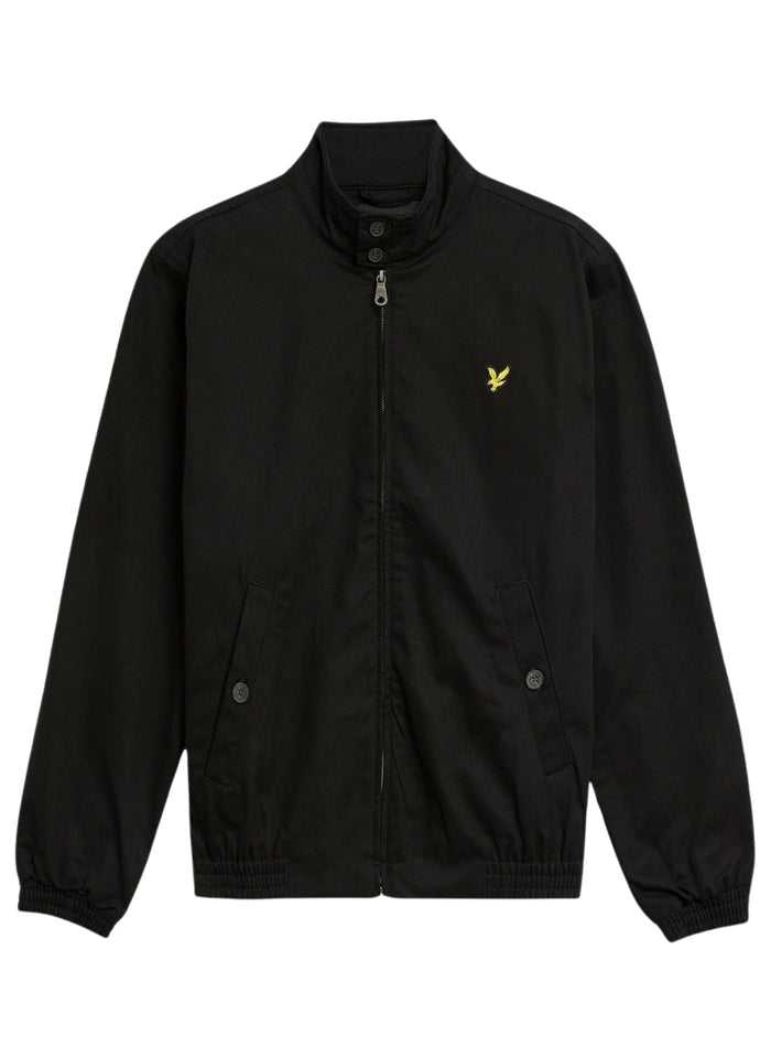 LYLE & SCOTT Harrington Jacket Jet Black - MAISONDEFASHION.COM