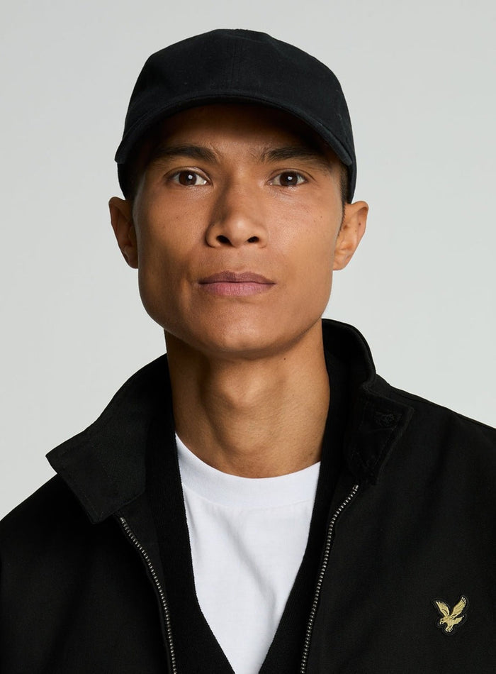 LYLE & SCOTT Harrington Jacket Jet Black - MAISONDEFASHION.COM