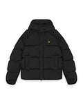 LYLE & SCOTT Hooded Puffer Jacket Jet Black
