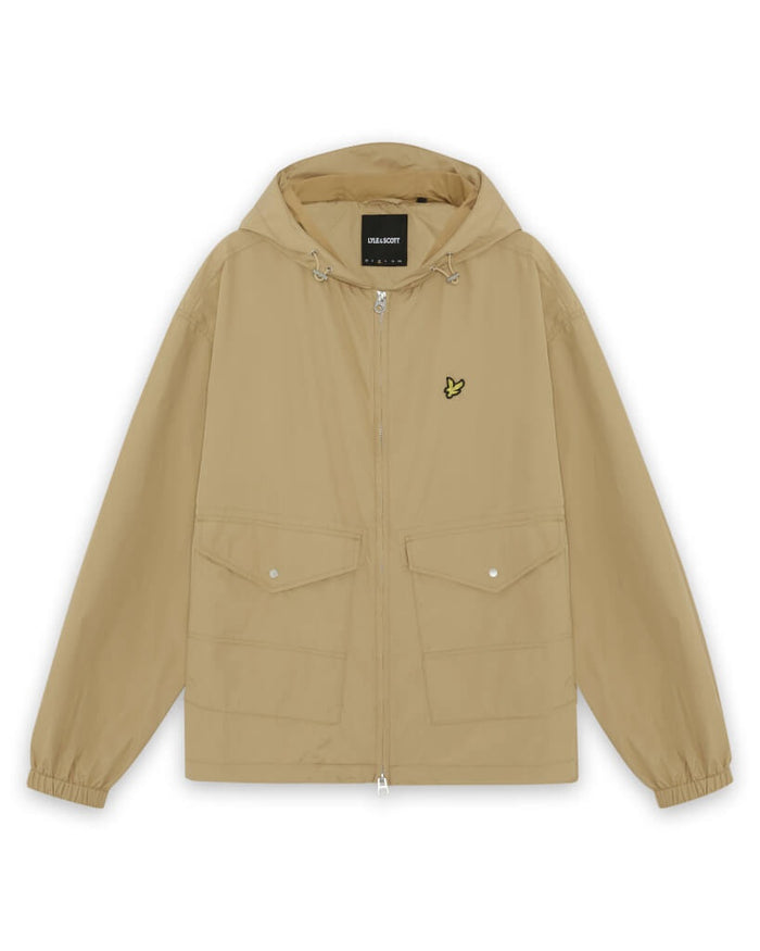LYLE & SCOTT Hooded Utility Jacket Sand Storm