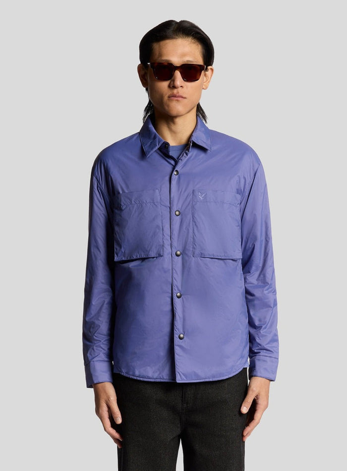LYLE & SCOTT Insulated Overshirt Twilight - MAISONDEFASHION.COM