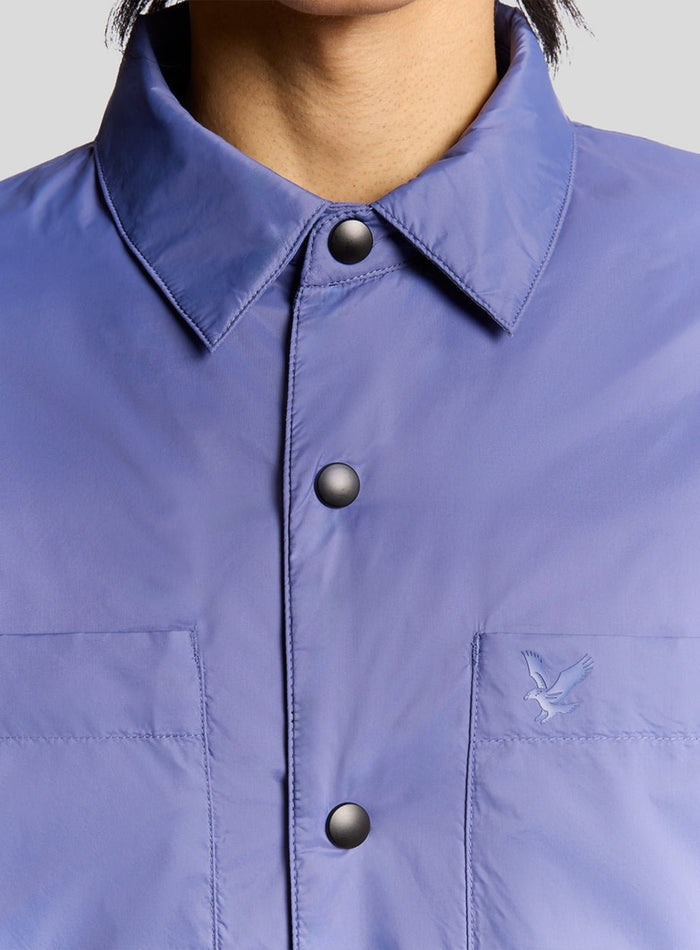 LYLE & SCOTT Insulated Overshirt Twilight - MAISONDEFASHION.COM