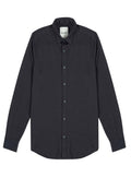 LYLE & SCOTT Jacquard Interlock Shirt Deep Navy - MAISONDEFASHION.COM