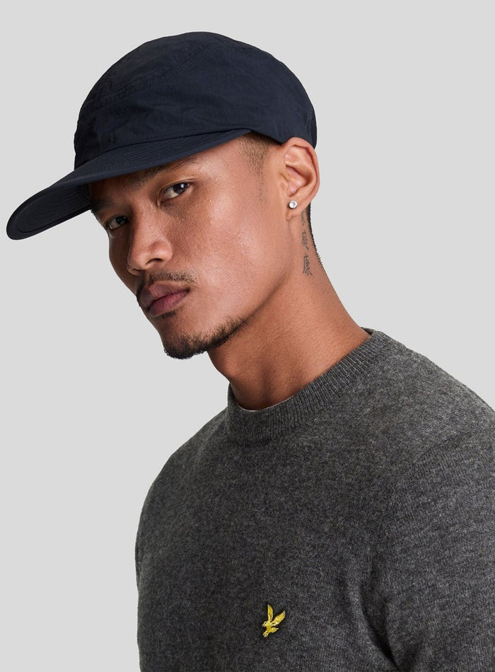 LYLE & SCOTT Lambswool Blend Crew Neck Jumper Charcoal Marl - MAISONDEFASHION.COM