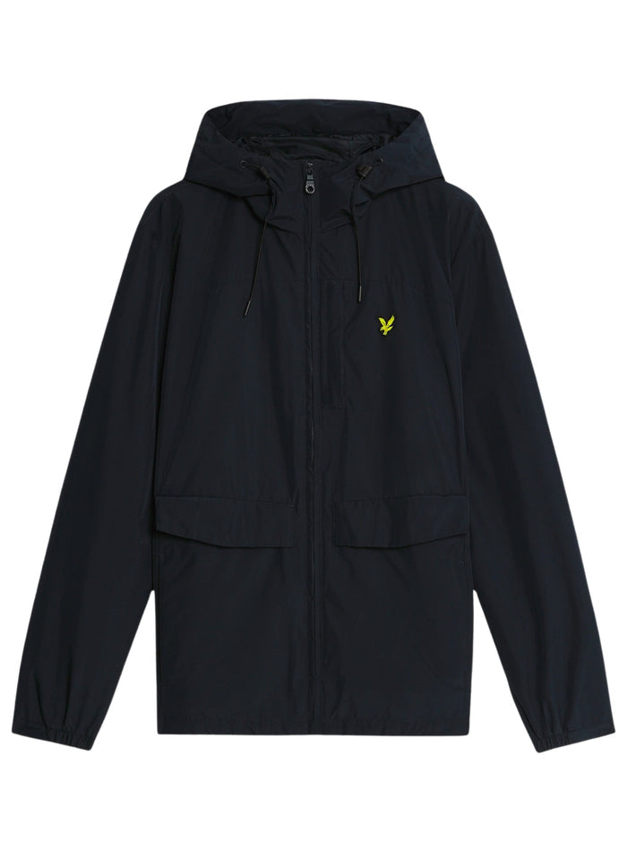 LYLE & SCOTT Lightweight Hooded Zip Through Jacket Dark Navy - MAISONDEFASHION.COM