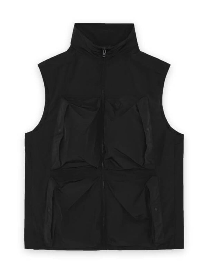 LYLE & SCOTT Lightweight Ripstop Gilet Jet Black - MAISONDEFASHION.COM