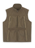 LYLE & SCOTT Lightweight Ripstop Gilet Khaki Ash - MAISONDEFASHION.COM