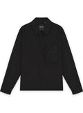 LYLE & SCOTT Lightweight Ripstop Overshirt Jet Black - MAISONDEFASHION.COM