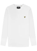 LYLE & SCOTT Long Sleeve Cotton T-Shirt White - MAISONDEFASHION.COM