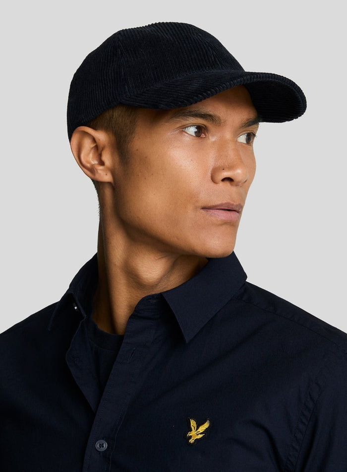 LYLE & SCOTT Long Sleeve Poplin Shirt Dark Navy - MAISONDEFASHION.COM